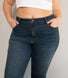 Curve Straight Jeans - Dark Blue