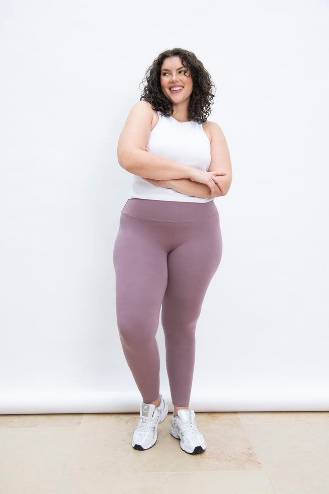 Curve Everyday High Waisted Leggings - Elderberry Purple