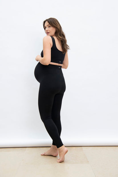 Ultimate Seamless Maternity Leggings - Black