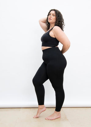 Curve Ultimate High Waisted Seamless Leggings - Black