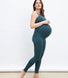 Ultimate Seamless Maternity Leggings - Teal Blue