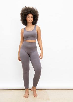 Ultimate High Waisted Seamless Leggings - Deep Mauve