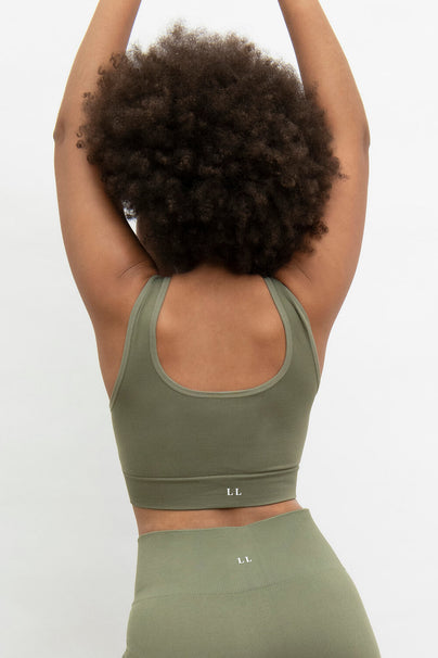 Ultimate Seamless Bralette - Sage Green