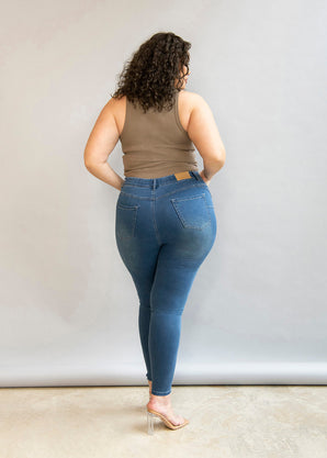 Curve Ultimate Jeggings - Mid Blue