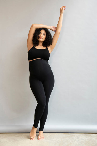 Maternity Lightweight Everyday Leggings - Black