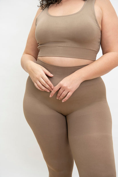 Curve Ultimate Seamless Bralette - Oatmeal Beige