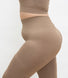 Curve Ultimate High Waisted Seamless Leggings - Oatmeal Beige