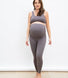 Ultimate Seamless Maternity Leggings - Deep Mauve