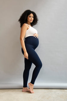 Maternity Lightweight Everyday Leggings - Navy