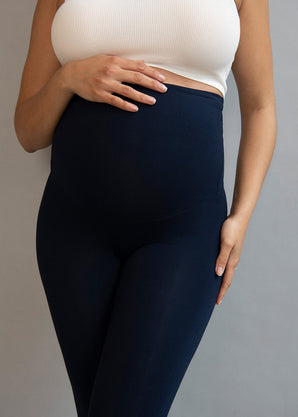 Maternity Lightweight Everyday Leggings - Navy