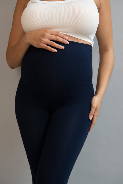 Maternity Lightweight Everyday Leggings - Navy