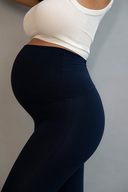 Maternity Lightweight Everyday Leggings - Navy