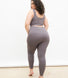 Curve Ultimate High Waisted Seamless Leggings - Deep Mauve