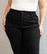 Curve Straight Jeans - Black