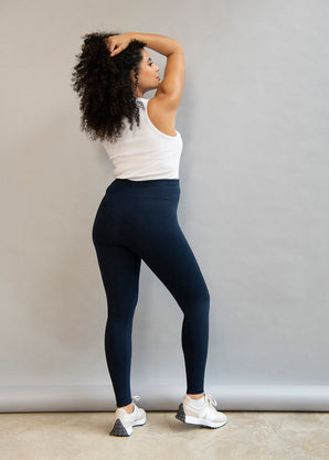 Maternity Everyday Leggings - Navy Blue