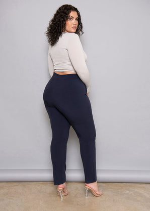 Cigarette Trouser - Navy