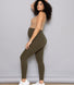 Maternity Everyday Leggings - Khaki Green