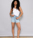 Everyday Denim Shorts - Light Blue