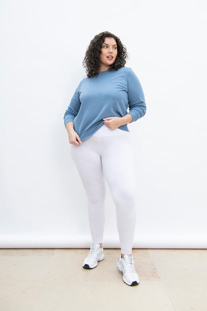 Curve Everyday High Waisted Leggings - White