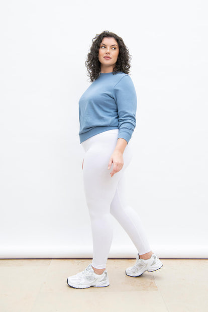 Curve Everyday High Waisted Leggings - White