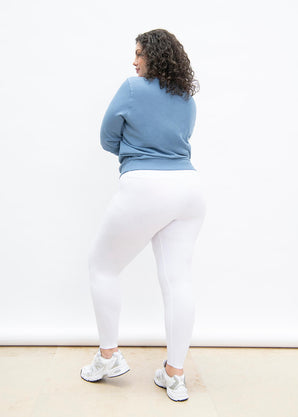 Curve Everyday High Waisted Leggings - White