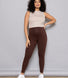 Maternity Everyday Leggings - Chocolate Brown