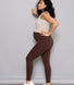 Maternity Everyday Leggings - Chocolate Brown