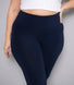 Cropped Lightweight Leggings - Navy