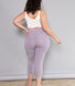 Cropped Lightweight Leggings - Mauve