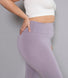 Cropped Lightweight Leggings - Mauve