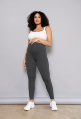 Maternity Everyday Leggings - Dark Grey