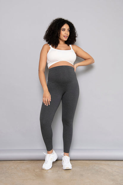 Maternity Everyday Leggings - Dark Grey