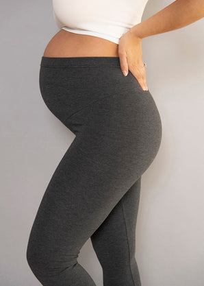 Maternity Everyday Leggings - Dark Grey