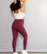 Maternity Everyday Leggings - Burgundy