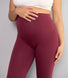 Maternity Everyday Leggings - Burgundy