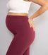 Maternity Everyday Leggings - Burgundy