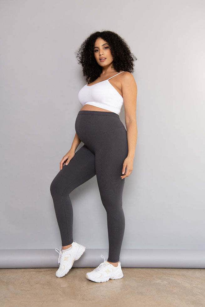 Maternity Everyday Leggings - Odyssey Grey