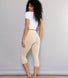 Cropped Lightweight Leggings - Natural Beige