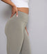 Cropped Lightweight Leggings - Sage Green