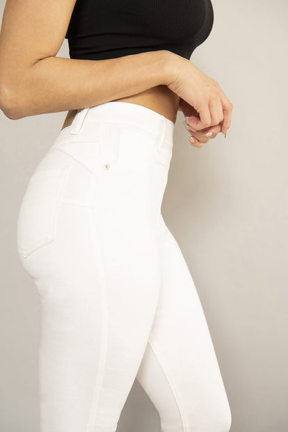 Ultimate Ankle Grazer Jeggings - White