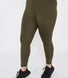Curve Focus 7/8 High Waisted Sports Leggings - Olive Green
