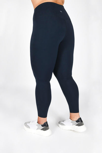 Curve Revitalise 7/8 High Waisted Leggings - Navy Blue