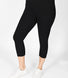 Curve Everyday Cropped Leggings - Black