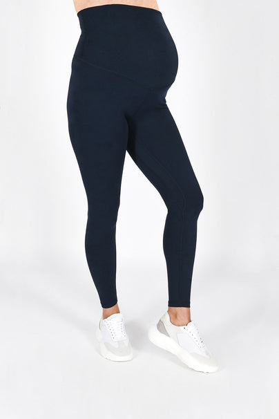 Maternity Revitalise Leggings - Navy Blue