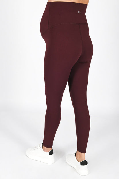 Maternity Revitalise Leggings - Winter Berry