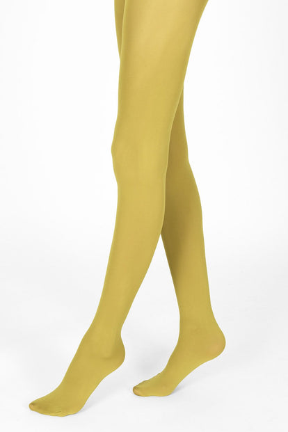 60 Denier Tights - Mustard