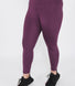 Curve Focus 7/8 High Waisted Sports Leggings - Mulberry Plum
