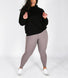 Curve Revitalise High Waisted Leggings - Mauve