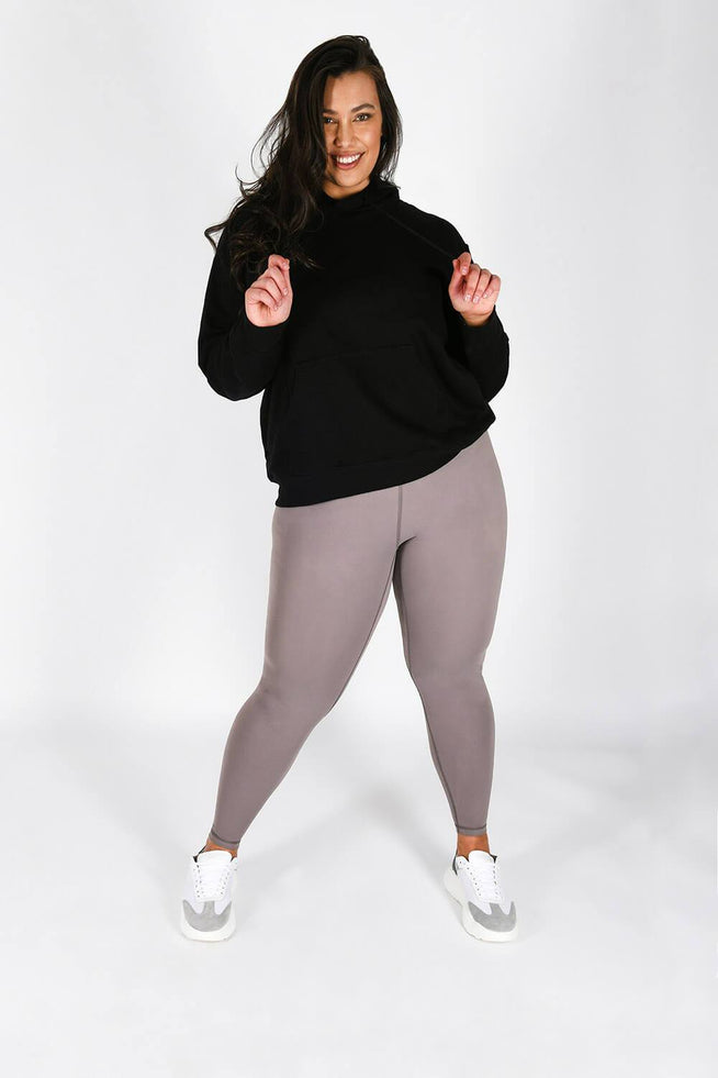 Curve Revitalise High Waisted Leggings - Mauve