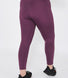 Curve Focus 7/8 High Waisted Sports Leggings - Mulberry Plum